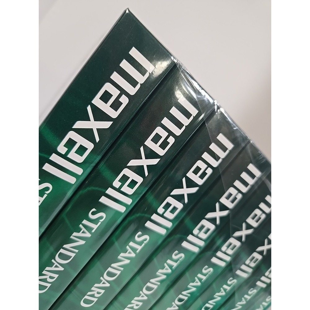 Maxell VHS T-160 Premium Grade 8 Hour Tapes - 10 pack - Picture 4 of 5